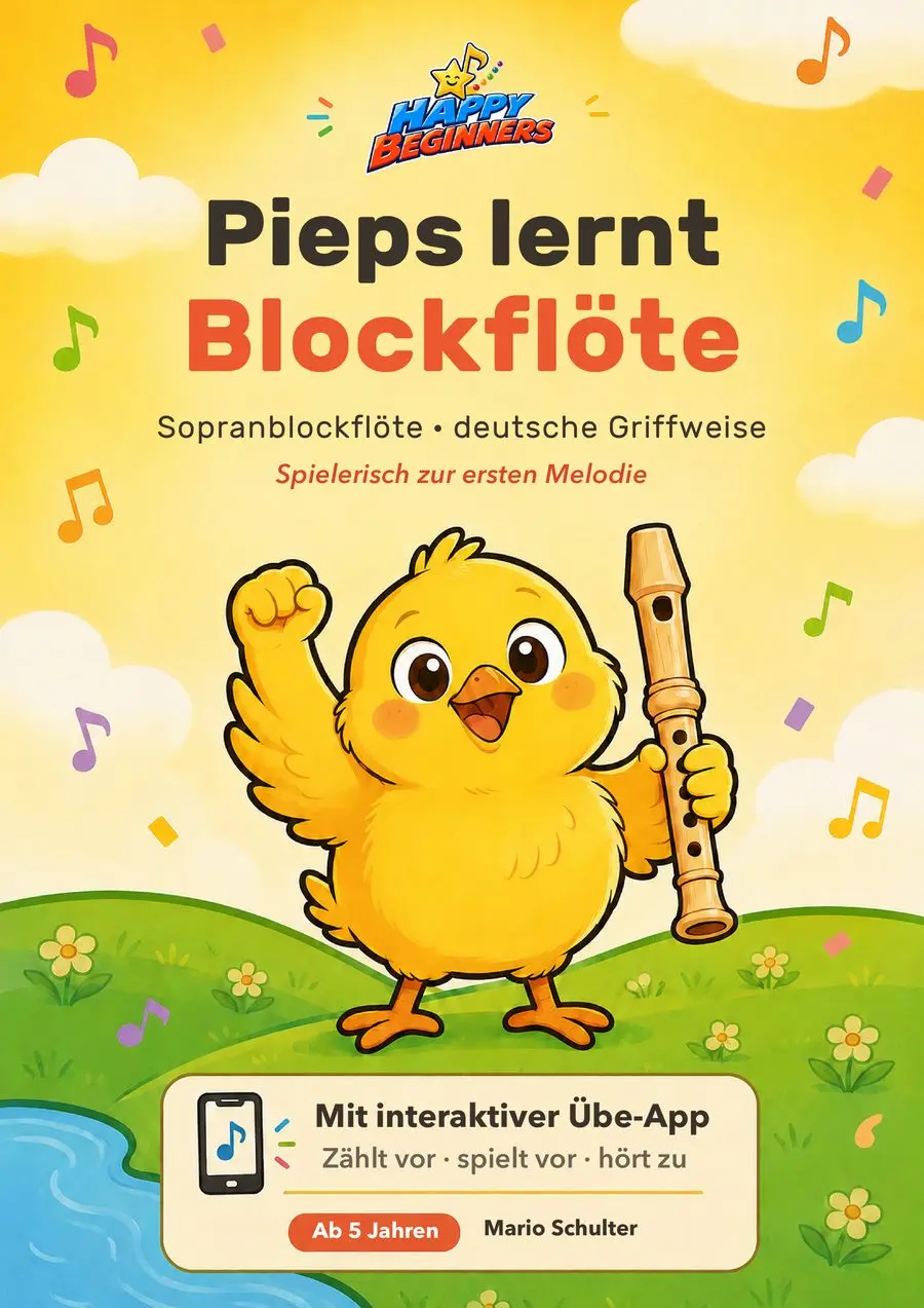 Cover: Pieps lernt Blockflöte